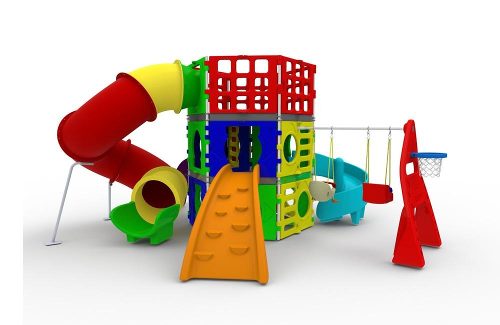 brinquedos no playground